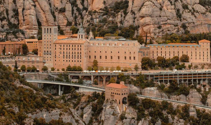 Santa Maria de Montserrat Abbey, Spain
